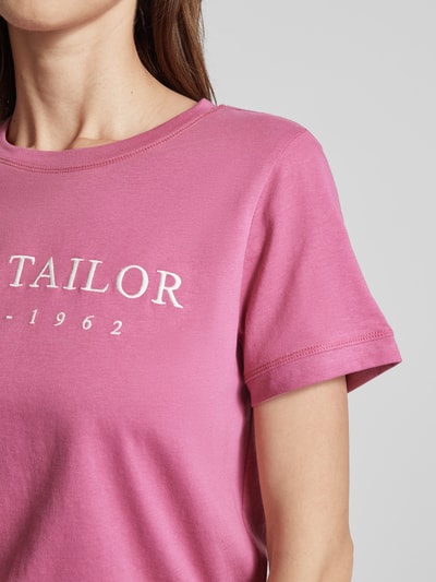 Tom Tailor T-Shirt mit Rundhalsausschnitt  Pink 3