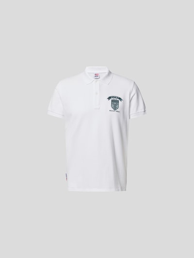 Autry Poloshirt mit Label-Stitching Weiß 2