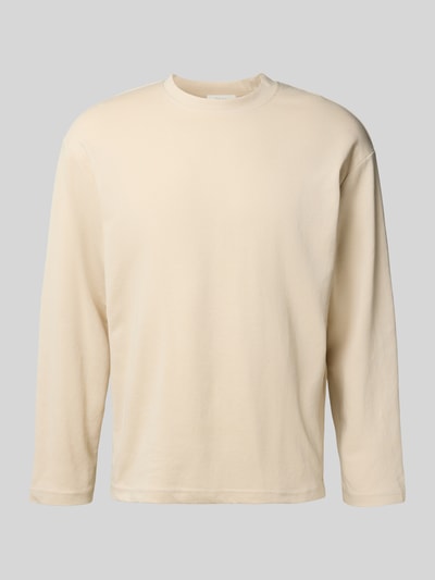 SELECTED HOMME Loose fit shirt met lange mouwen van katoenmix, model 'LOOSEOSCAR' Offwhite - 2