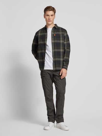 G-Star Raw Tapered Fit Cargohose mit Gürtelschlaufen Modell 'Rovic' Anthrazit 1