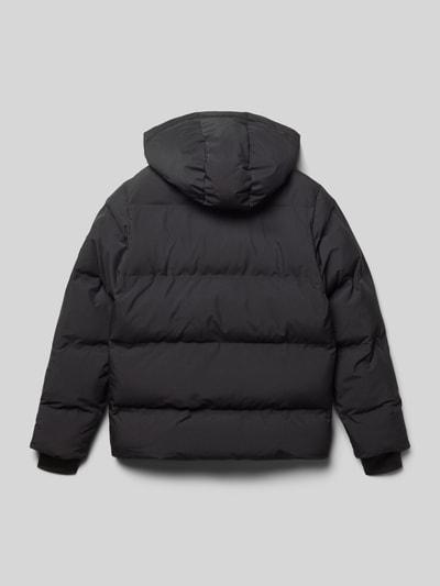 Jack & Jones Regular fit gewatteerd jack met logo-applicatie, model 'Fusion' Zwart - 3