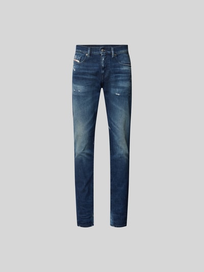 Diesel Slim Fit Jeans im 5-Pocket-Design Marine 2