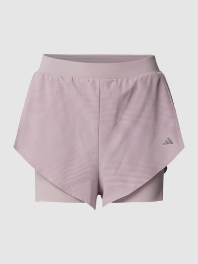 Adidas Training Sweatshorts met elastische band Rosé - 2