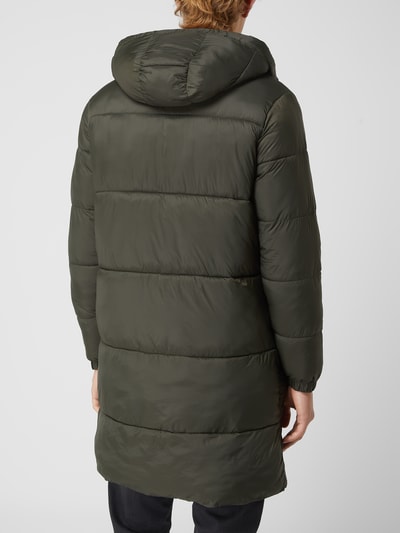 Jack & Jones Steppmantel mit Kapuze Modell 'Hero' Olivgrün 5