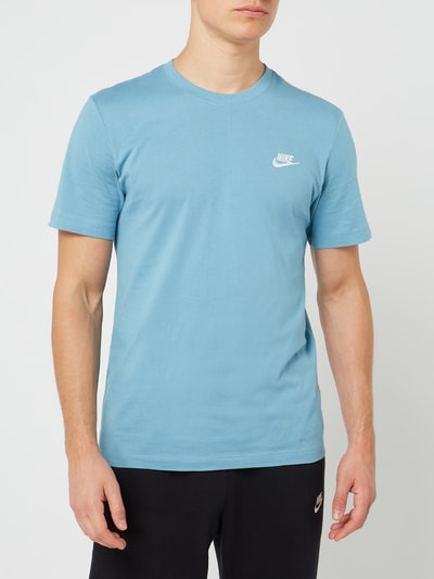 Nike T-shirt met geborduurd logo Marineblauw - 4