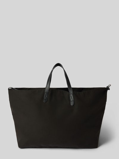 bugatti Shopper mit Label-Patch Modell 'Finn' Black 4