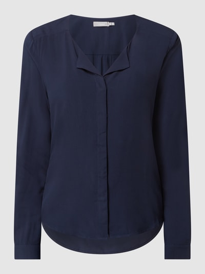 Fransa Blouse met V-hals Marineblauw - 2