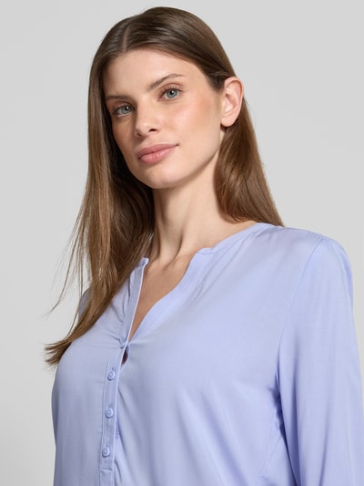 Christian Berg Woman Blusenshirt aus Viskose mit V-Ausschnitt Lavender 3