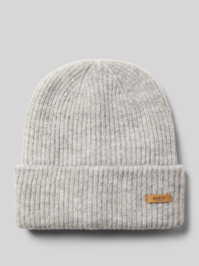 Barts Mütze in Strick-Optik Modell 'Witzia' Silber Melange 1