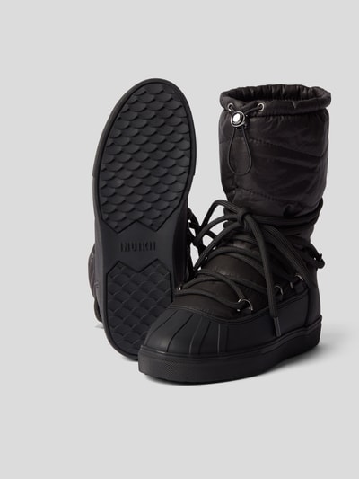 INUIKII Boots mit Schnürung Schwarz 5