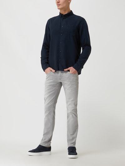 Esprit Collection Regular Fit Leinenhemd  Dunkelblau 1