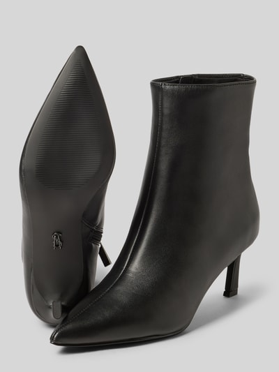 Steve Madden Laarsjes van echt leer, model 'Lulah' Zwart - 4