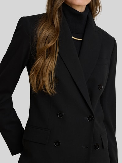 Lauren Ralph Lauren Regular Fit Longblazer aus Wolle mit Schulterpolstern Black 3