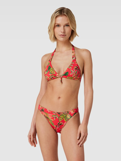 Banana Moon Bikini-Oberteil mit Allover-Print Modell 'LIKO WAILUA' Rot 1