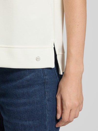 Brax Sweatshirt met 1/2-mouwen, model 'BAILEE' Offwhite - 3