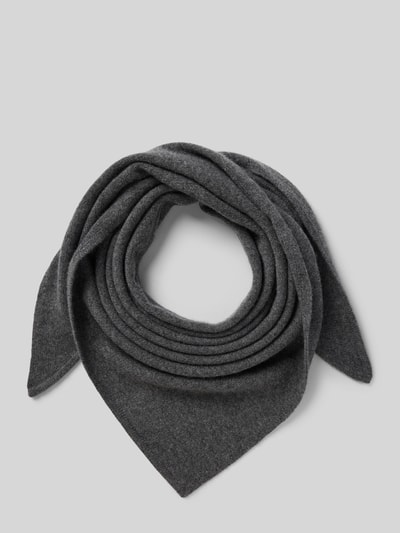 Marc O'Polo Schal aus Schurwoll-Kaschmir-Mix Dunkelgrau Melange 1