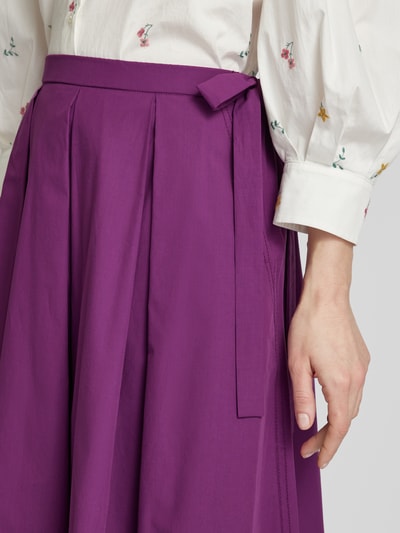 Weekend Max Mara Midirok met steekzakken, model 'DONATA' Violet - 3