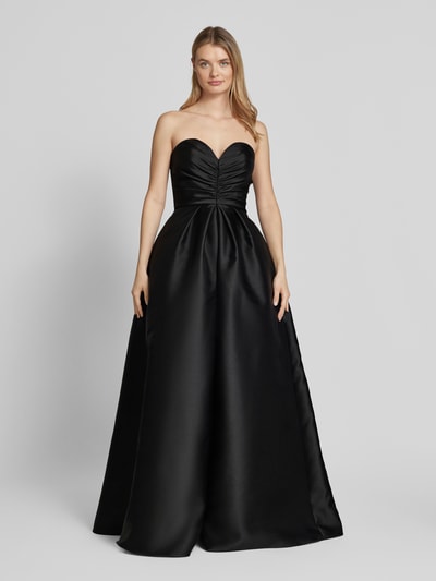 Vera Wang Bride Abendkleid mit Beinschlitz Modell 'LAVAL' Black 4