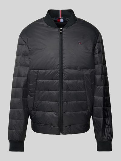 Tommy Hilfiger Bomberka z przeszyciami Czarny 2