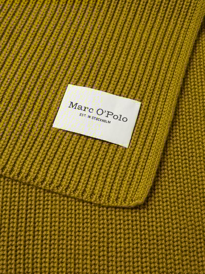 Marc O'Polo Szal z czystej bawełny Zielony 2