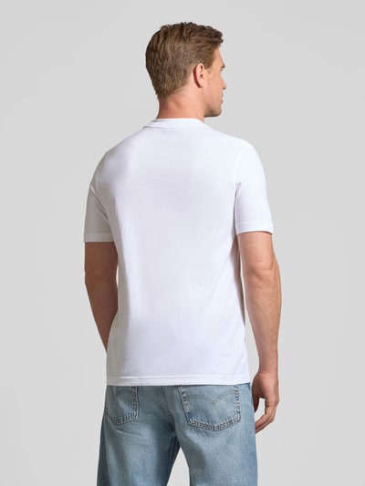 BOSS Orange Regular fit T-shirt van puur katoen, model 'ANIMALI' Wit - 5