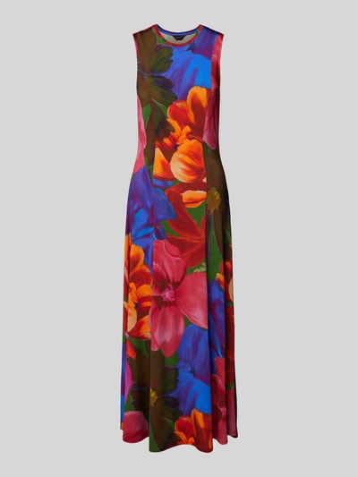 Ted Baker Maxi-jurk met ronde hals, model 'BRYNEYY' Felroze - 2