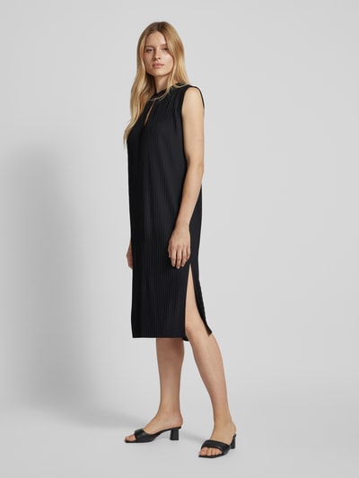 MaxMara Leisure Midi-jurk met druppelvormige hals, model 'PECOS' Zwart - 1