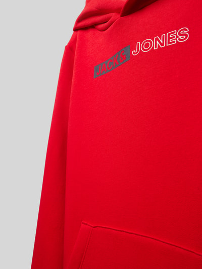 Jack & Jones Hoodie met capuchon, model 'PLAYER' Rood - 2