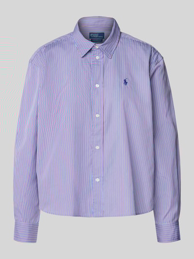 Polo Ralph Lauren Regular Fit Hemdbluse mit Logo-Stitching Lavender 2