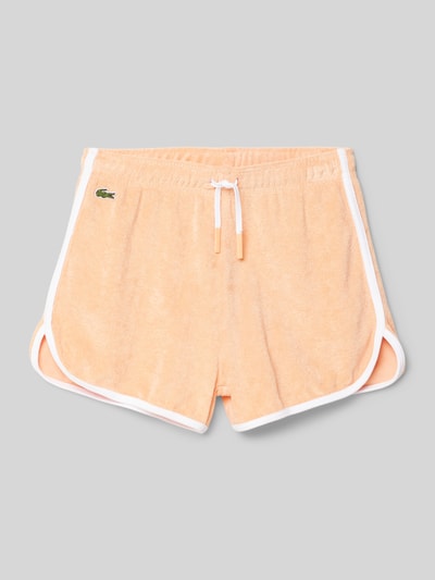 Lacoste Bermudas mit Label-Details Apricot 1