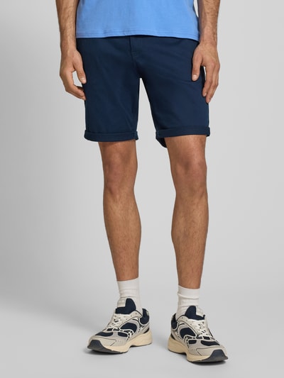 Tommy Jeans slim fit chino-shorts van katoenmix Marineblauw - 4