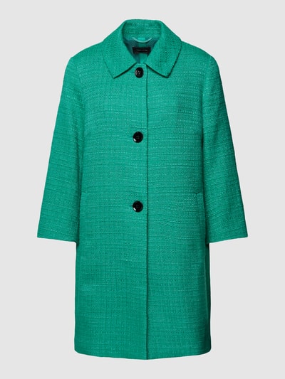 COMMA Longblazer mit Umlegekragen Gruen 2