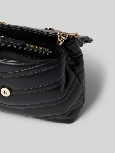 VALENTINO BAGS Handtasche mit Steppnähten Modell 'PRIVILEGE' Black 4