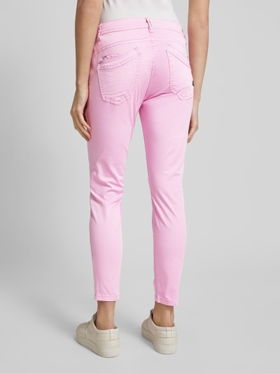 Buena Vista Slim Fit Hose mit asymmetrischer Knopfleiste Modell 'Malibu' Pink 5