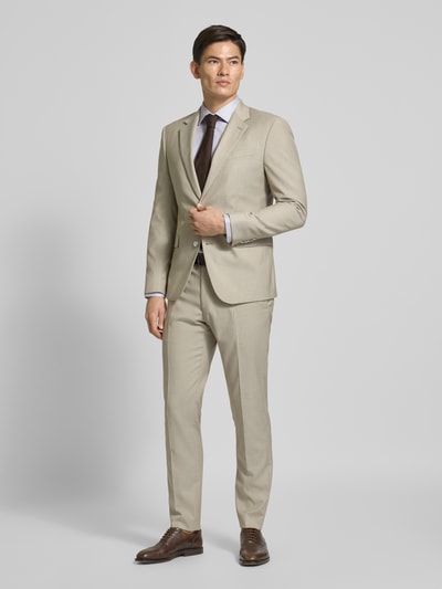 Jake*s Regular Fit Business-Hemd mit Kentkragen Mittelgrau 1