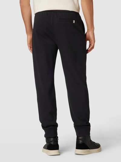 BOSS Sweatpants mit Label-Print Modell 'Lamont' Black 5