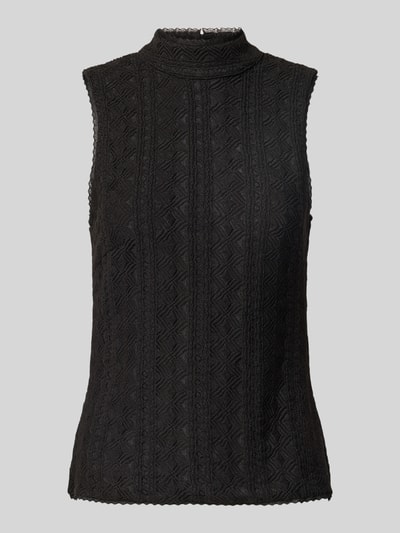 BOSS Orange Slim Fit Blusentop mit Stehkragen Modell 'IVEYLOR' Black 2