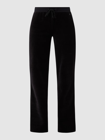 Guess Jogpants aus Samt Black 2