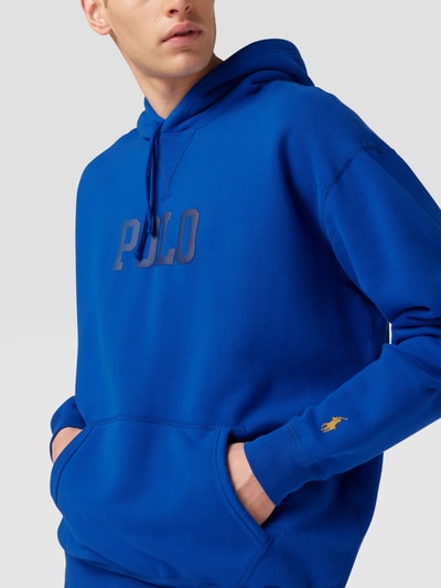 Polo Ralph Lauren Hoodie met merkopschrift Koningsblauw - 3