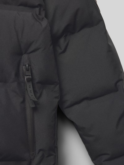 Jack & Jones Regular fit gewatteerd jack met logo-applicatie, model 'Fusion' Zwart - 2