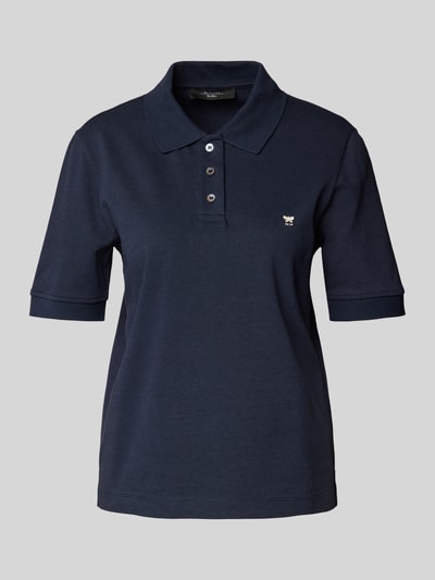 Weekend Max Mara Poloshirt mit Knopfleiste Modell 'SCENA' Marine 2