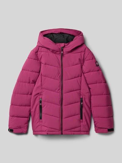 Killtec Funktionsjacke mit Label-Patch Pink 1