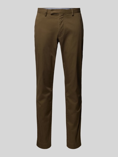 Polo Ralph Lauren Slim Stretch Fit Chino mit Gürtelschlaufen Oliv 2