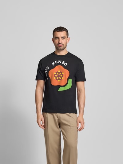 Kenzo T-Shirt aus reiner Baumwolle Black 4