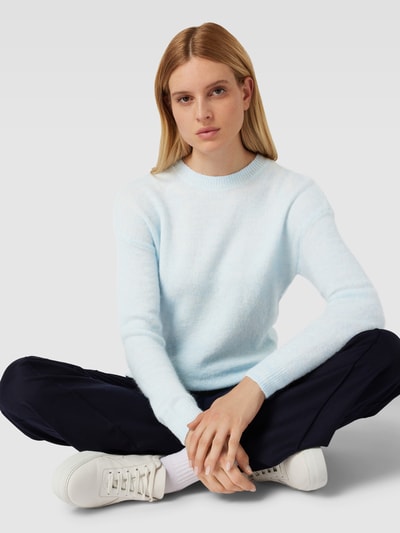 MSCH Copenhagen Gebreide pullover met ronde hals, model 'Festina hope' Bleu gemêleerd - 3