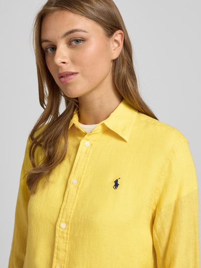 Polo Ralph Lauren Overhemdblouse met knoopsluiting Geel - 3