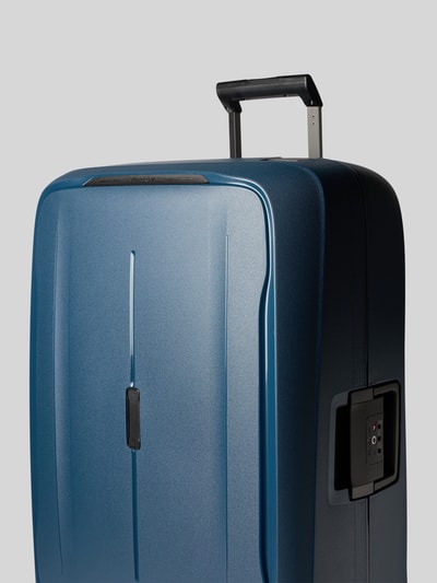 Productfoto, Koffer met Logo-Detail Model 'Spinner' van Samsonite, harde schaal, hoofvak met ritssluiting, blauw, Breedte 71 cm, Lengte 48 cm, Diepte 30 cm