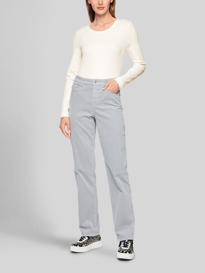 Marc Cain Langarmshirt mit Rundhalsausschnitt Weiss 1
