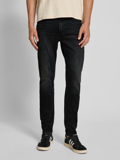 Calvin Klein Jeans Slim Fit Jeans im 5-Pocket-Design Black 4