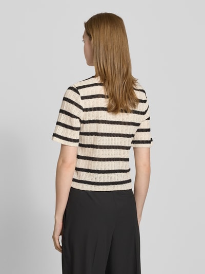 MSCH Copenhagen Cardigan met 1/2-mouwen, model 'Kenja' Offwhite - 5